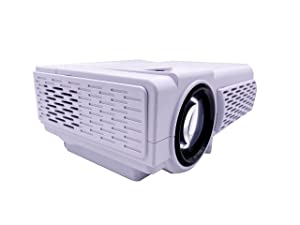 RCA Bluetooth Enabled Home Projector, HD, LED, White