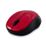 Verbatim Silent Wireless Blue LED Mouse - Red Red Mouse