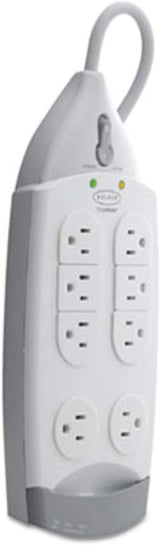 Belkin 7-Outlet SurgeMaster Home Series Power Strip Surge Protector with 12ft Cord, 1045 Joules, White