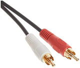 C2g/ cables to go C2G Value Series One RCA Female to Two RCA Male Y-Cable, Black (6 Inches) - 03181 RCA Female to RCA Male 0.5 Feet Black