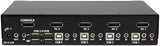 StarTech.com 4 Port DisplayPort KVM Switch w/ Audio - USB, Keyboard, Video, Mouse, Computer Switch Box for 2560x1600 DP Monitor (SV431DPUA) , Black