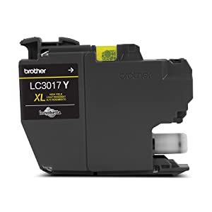 Brother Genuine LC3017YS High-Yield Yellow Ink Cartridge