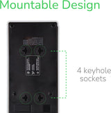 APC Performance Surge Protector with USB Ports, P11U2, 11 Outlet Power Strip, 2880 Joule Surge Protection 11 Outlet Protector