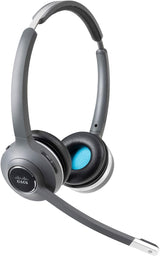 Cisco Headset 561, Wireless Dual On-Ear DECT Headset with Standard Base for US &amp; Canada, Charcoal, 1-Year Limited Liability Warranty (CP-HS-WL-562-S-US=)
