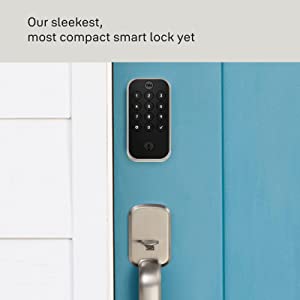 Yale Assure Lock 2 Keypad with Wi-Fi in Black Suede Black Keyed Keypad Wi-Fi