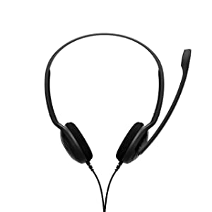 EPOS EDU 10 | Stereo 3.5mm Headset - 10 Units - for K-12 Students | for PC, Mac, Chromebook and Tablet, a Single 3.5 mm Jack Offers Plug-and-Play with a Lightweight, Adjustable Headband, Black.