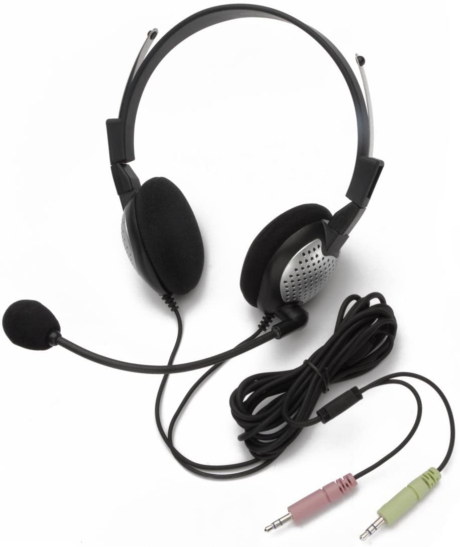 Andrea Electronics NC-185 High Fidelity Stereo PC Headset with Noise Canceling Microphone (C1-1022400-1)