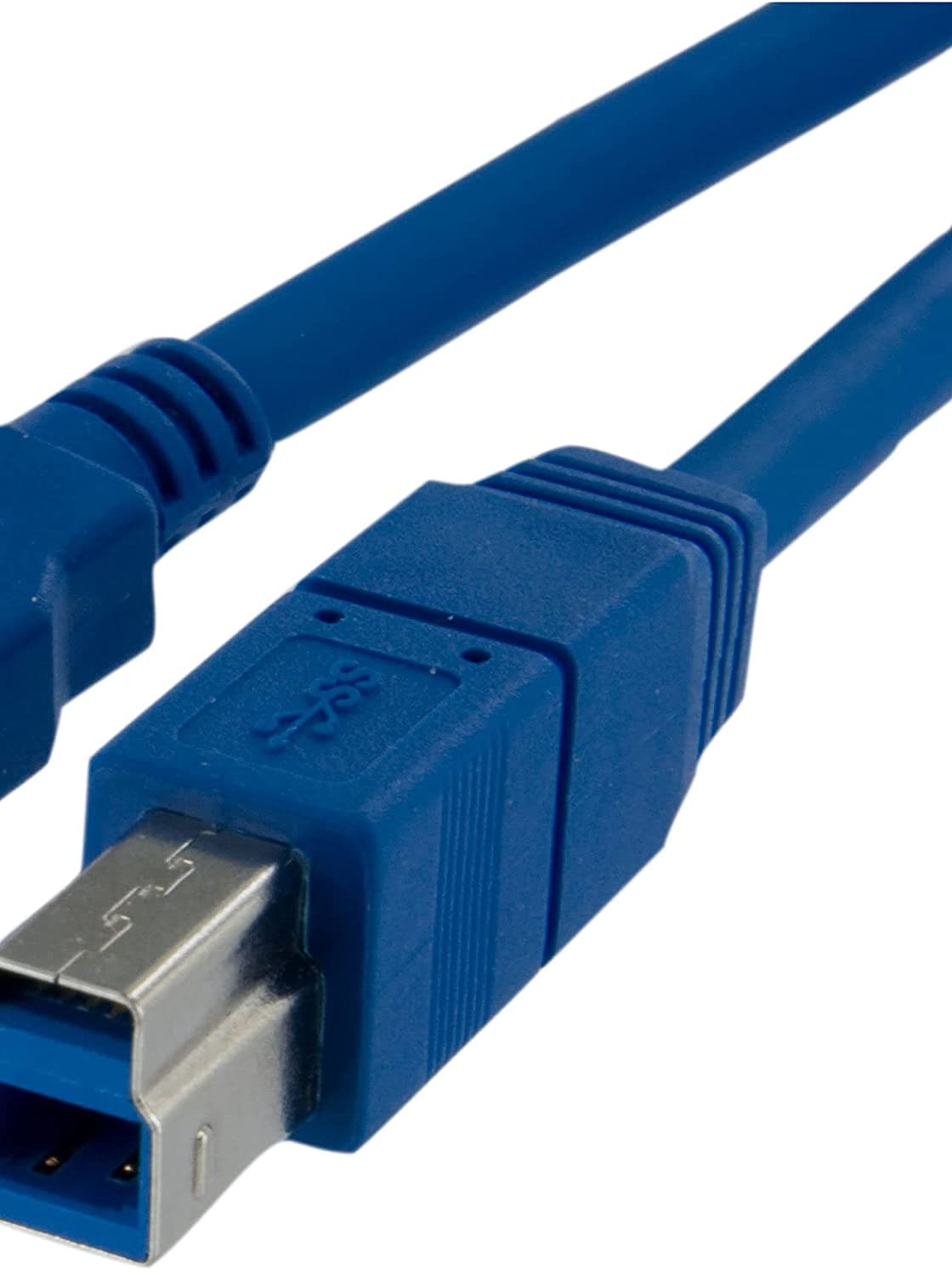 StarTech.com 1 ft / 30cm SuperSpeed USB 3.0 Cable A to B - USB 3 A (m) to USB 3 B (m) (USB3SAB1),Blue 1 ft / 30cm Blue