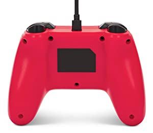 Powera Wired Controller for Nintendo Switch - Raspberry Red, Gamepad, Game controller, Wired controller, Officially licensed Raspberry Controller