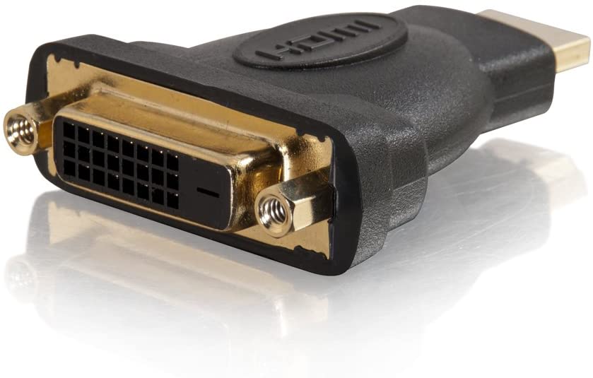 C2g/ cables to go C2G 40745 Velocity DVI-D Female to HDMI Male Inline Adapter, Black