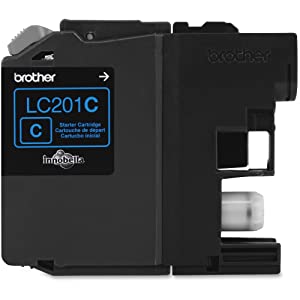 Brother LC201C Standard Yield Cyan -Ink -Cartridge Cyan Ink