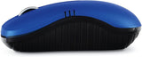 Verbatim Wireless Notebook Optical Mouse, Commuter Series – Matte Blue