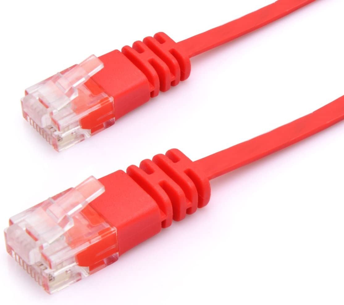Tripp Lite Cat5e 350MHz Molded Patch Cable (RJ45 M/M) - Red, 14-ft.(N002-014-RD) 14 feet Red