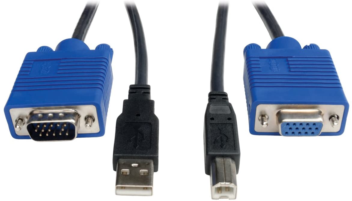Tripp Lite 10ft KVM Switch USB Cable Kit for B006-VU4-R KVM Switch 10'