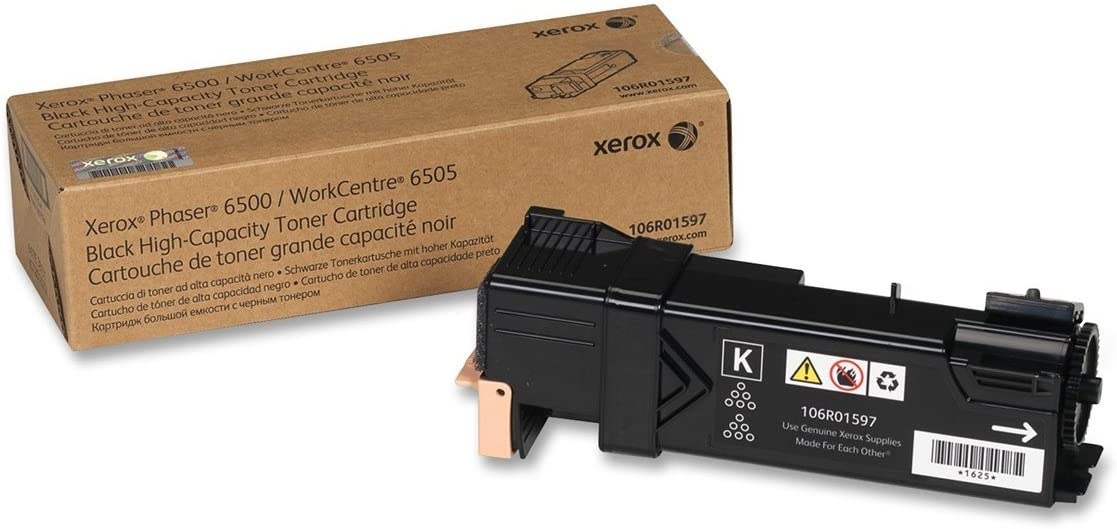 Xerox 106R01597 High-Capacity Toner, 3,000 Page-Yield, Black