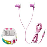 Playzoom Kids Smartwatch &amp; Earbuds Set - Video Camera Selfies STEM Learning Educational Fun Games, MP3 Music Player Audio Books Touch Screen Sports Digital Watch Fun Gift for Kids Toddlers Boys Girls PlayZoom 2 W/Earbuds Rainbow Unicorn