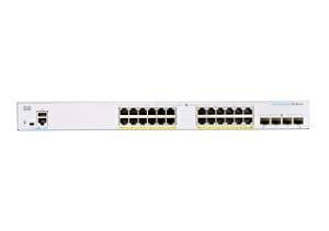 Cisco Business CBS250-24FP-4G Smart Switch | 24 Port GE | Full PoE | 4x1G SFP | Limited Lifetime Protection (CBS250-24FP-4G-NA) 24-port GE / PoE+ / 370W / 4 x GE uplinks Switch