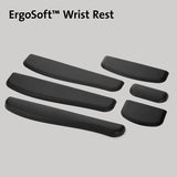 Kensington ErgoSoft Wrist Rest for Slim Mouse/Trackpad, Black (K52803WW) Mouse Wrist Rest for Slim Mouse