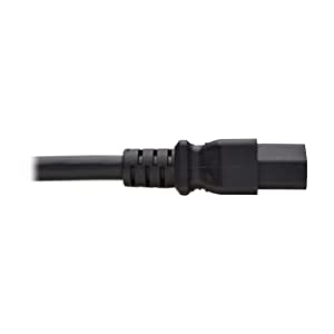 Tripp Lite C20 to C21 Power Extension Cord, 10 Feet / 3 Meters, 20 Amps, 250 Volts, 12 AWG, Heavy Duty Jacket, Black, IEC-320-C20 to IEC-320-C21, Manufacturer's Warranty (P035-010)
