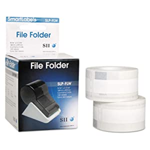 Seiko SKPSLPFLW - Self-Adhesive File Folder Labels