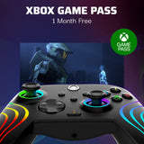 PDP Afterglow Wave LED Controller for Xbox Series X|S, Xbox One, Windows 10/11 Black