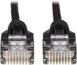 Tripp Lite Cat6a 10G Ethernet Cable, Snagless Molded Slim UTP Network Patch Cable (RJ45 M/M), Black, 20 ft. (N261-S20-BK) Black 10-ft.