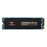 TEAMGROUP T-FORCE CARDEA ZERO Z330 1TB with SLC Cache Graphene Copper Foil 3D NAND TLC NVMe PCIe Gen3 x4 M.2 2280 Gaming Internal SSD (Read/Write 2,100/1,700 MB/s) for Laptop &amp; Desktop TM8FP8001T0C311 1TB Entry Z330