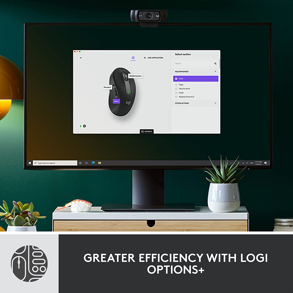 Logitech Signature MK650 Combo for Business, Wireless Mouse and Keyboard, Logi Bolt, Bluetooth, SmartWheel, Globally Certified, Windows/Mac/Chrome/Linux - Graphite
