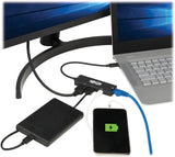 Tripp Lite USB C Multiport Adapter 4K60Hz HDMI USB-A Gbe 100W PD Charging (U444-06N-H4GUC2)