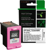 Clover imaging group Clover Remanufactured Cartridge Replacement for HP CC644WN (HP 60XL) | Tri-Color | High Yield