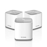 D-Link COVR AX1800 Whole Home Mesh Wi-Fi 6 System - Up to 6500 sq.ft. Coverage, Voice Control w/Amazon Alexa and Google Assistant, Enhanced Parental Controls, 3-Pack (COVR-X1863) AX1800 Mesh Kit 3pk WiFi 6
