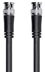 Moonrise Monoprice HD-SDI RG6 BNC Cable - 100 Feet - Black | for Use in HD-Serial Digital Video Transfer, Mobile Apps, HDTV Upgrades, Broadband Facilities - Viper Series