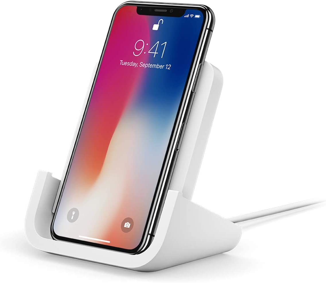 Eaton Powered Wireless Charging Stand for iPhone 8, 8 Plus, X, XS, XS Max and XR
