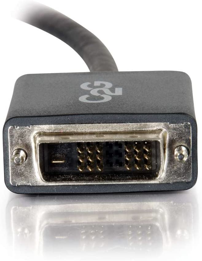 C2g/ cables to go C2G Display Port Cable, Display Port to DVI, Male to Male, Black, 10 Feet (3.04 Meters), Cables to Go 54330 10 Feet DisplayPort To DVI