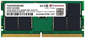 Transcend 32GB DDR5 4800 SO-DIMM 2Rx8 2Gx8 CL40 1.1V