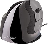 Evoluent VerticalMouse (The Original Brand Since 2002) VMDM Regular Size, Right Hand Ergonomic Mouse, Wired Regular Wired