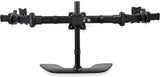 StarTech.com Triple Monitor Stand - Articulating - For Monitors 13 to 27 Adjustable VESA Computer Monitor Stand for 3 Monitor Setup - Steel - Black (ARMBARTRIO2)