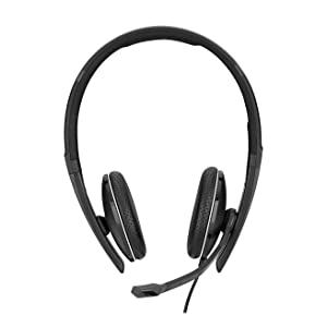 Sennheiser SC 165 USB-C (508356) - Double-Sided (Binaural) Headset for Business Professionals | with HD Stereo Sound, Noise-Cancelling Microphone, &amp; USB-C Connector (Black)