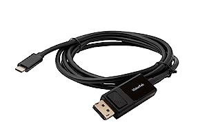 VisionTek USB-C to DisplayPort 1.4 (M/M) Cable - 2 Meter / 6 Feet (901289)