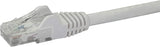 StarTech.com 3ft CAT6 Ethernet Cable - White CAT 6 Gigabit Ethernet Wire -650MHz 100W PoE RJ45 UTP Network/Patch Cord Snagless w/Strain Relief Fluke Tested/Wiring is UL Certified/TIA (N6PATCH3WH) White 3 ft / 0.9 m 1 Pack
