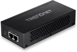 TRENDnet Gigabit Ultra PoE+ Injector, Supplies PoE (15.4W), PoE+(30W) Or Ultra PoE(60W), Network A PoE Device Up To 100m(328 ft), Supports IEEE 802.3af,802.at,Ultra PoE, Plug &amp; Play, Black, TPE-117GI