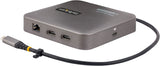 StarTech.com USB C Multiport Adapter, Dual 4K 60Hz HDMI 2.0b, HDR10, 2X 10Gbps USB Hub, 100W PD Pass-Through, GbE, SD, 14"/35cm Cable, Mini Dock, Laptop Docking Station, Win/Mac (102B-USBC-MULTIPORT) Dual HDMI 4K 60Hz 10 Gbps