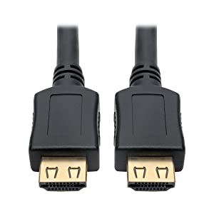 Tripp Lite High-Speed HDMI Cable, 25 ft., with Gripping Connectors - 1080p, M/M, Black (P568-025-BK-GRP) 25 ft. Gripping Connectors