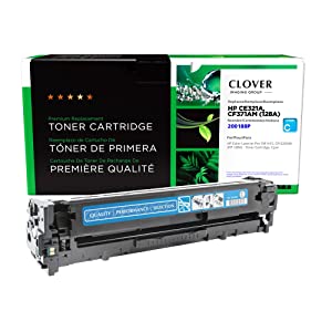 Clover imaging group Clover Remanufactured Toner Cartridge Replacement for HP CE321A (HP 128A) | Cyan Cyan 1,300