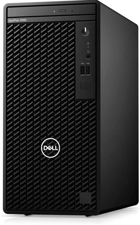 Dell OptiPlex 3000 3090 Desktop Computer - Intel Core i5 10th Gen i5-10505 Hexa-core (6 Core) 3.20 GHz - 8 GB RAM DDR4 SDRAM - 256 GB M.2 PCI Express NVMe SSD - Tower - Black