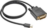 Tripp Lite Mini DisplayPort to DVI Active Adapter, MDP 1.2, MDP to DVI (M/M), MDP2DVI, 1080p, 3 ft. (P586-003-DVI-V2) 3 ft. MDP 1.2 Active