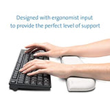 Kensington ErgoSoft Wrist Rest for Standard Keyboard-Gray