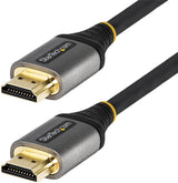 StarTech.com 20in (0.5m) Premium Certified HDMI 2.0 Cable - High-Speed Ultra HD 4K 60Hz HDMI Cable with Ethernet - HDR10, ARC - UHD HDMI Video Cord - for UHD Monitors, TVs, Displays - M/M (HDMMV50CM)