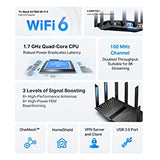 TP-Link AX7800 Tri-Band WiFi 6 Router (Archer AX95) - 8-Stream 2.5G Multi-Gigabit Router, Dual WAN Ports (2.5G+1G), 1.7GHz Quad-Core CPU, Smart VPN Router AX7800, 2.5G Port