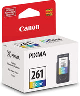 Genuine Canon CL-261 Colour Ink Printer Cartridge Ink Multi One Size